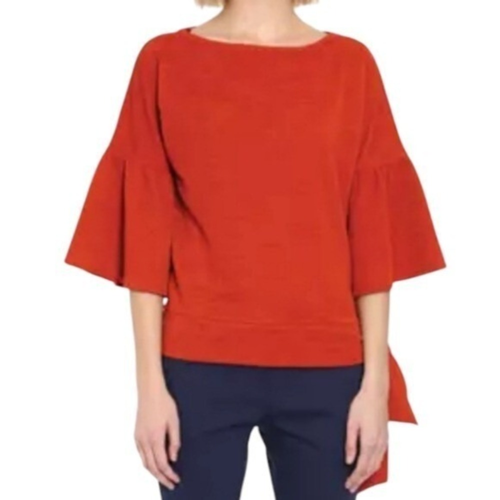 Michael Michael‎ Kors Women's Blouse Copper Bell Sleeves Size L NWT